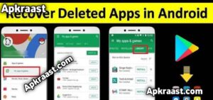 How to Recover Deleted Apps on Android